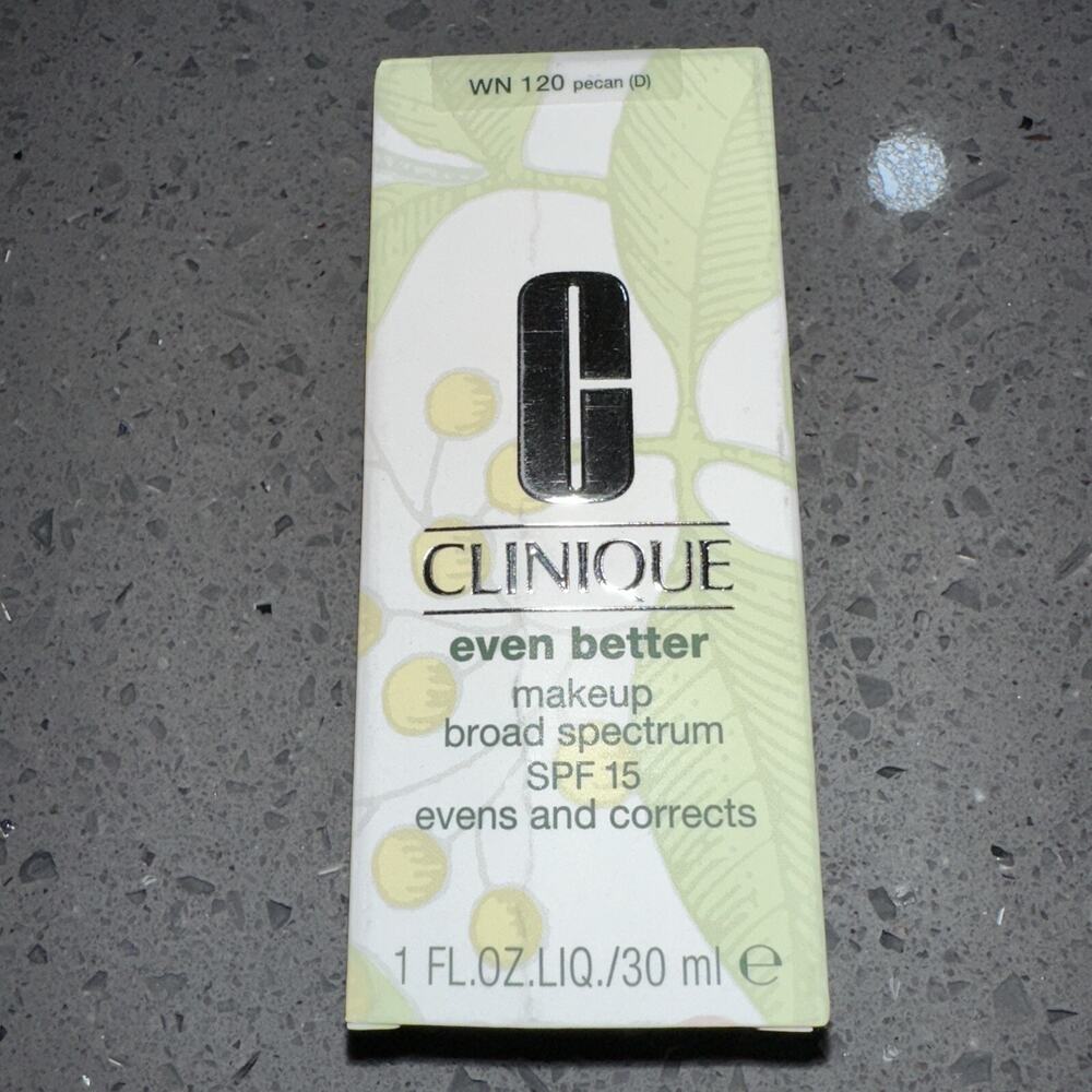 Clinique Even Better makeup broad spectrum spf 15 WN120 Pecan (D)